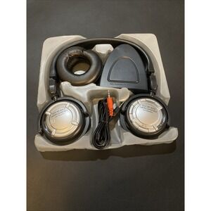 Dual Frequency Wireless Headphones FM Radio W Automatic‎ Frequency Search